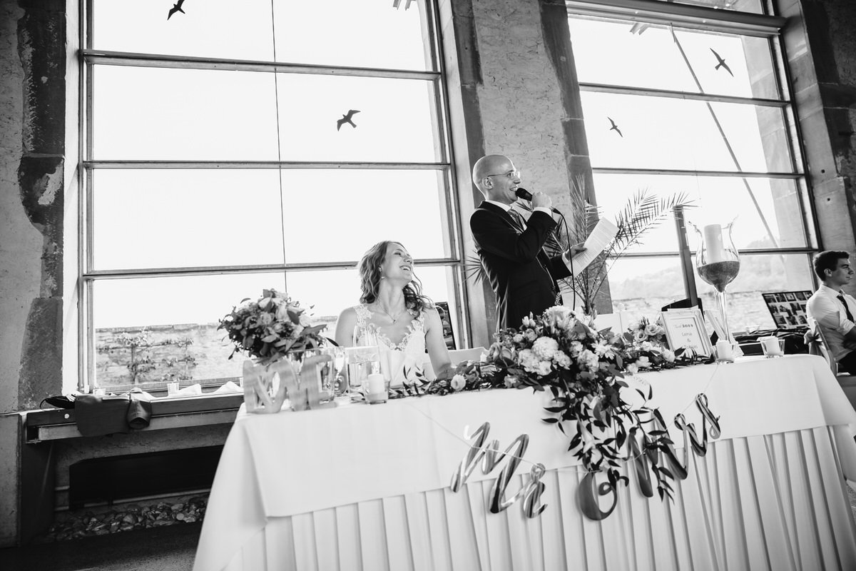 Ansprache bei Hochzeitsfeier in Weikersheim 