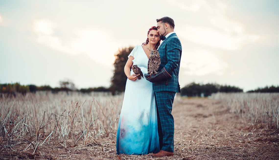 Hochzeitsfotografie mit Wildtieren