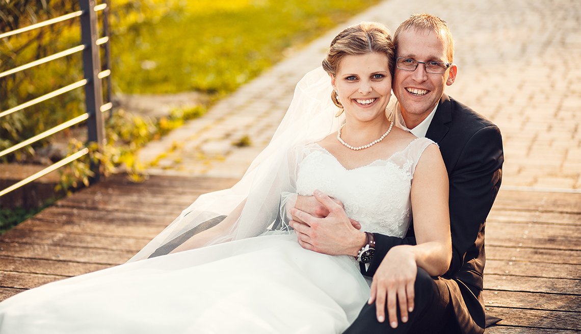 Klassische Brautpaarfotos in Röttingen