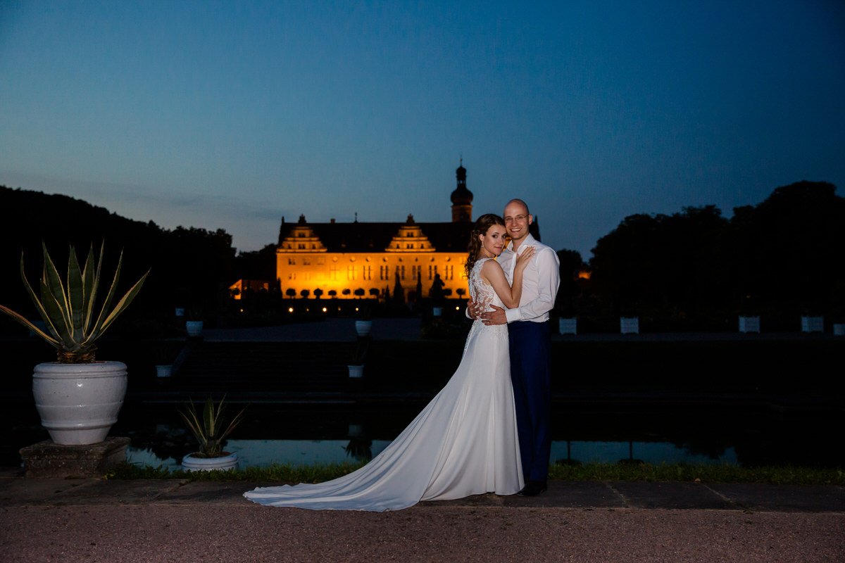 als Hochzeitsfotograf im Schloss Weikersheim